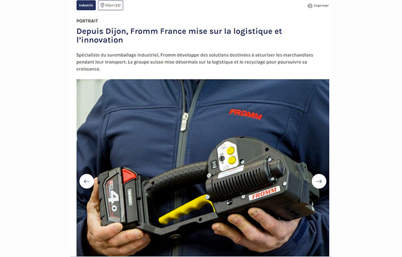 cerclage banderolage calage fromm image Rendez vous à ne pas manquer